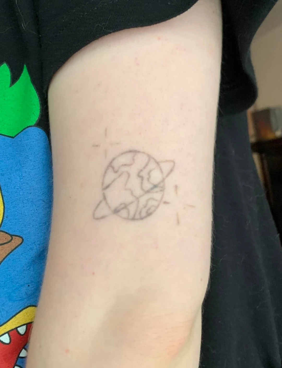 White tattoo